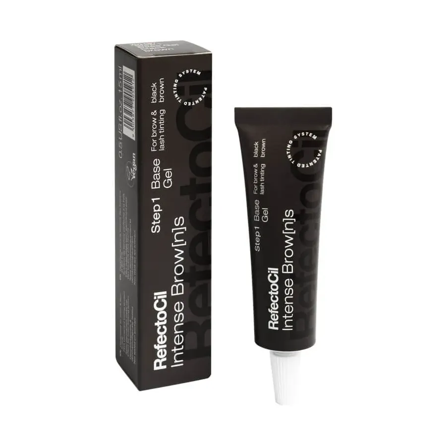 RefectoCil Intense Browns Base Gel Black Brown 15ml | Lashesmania