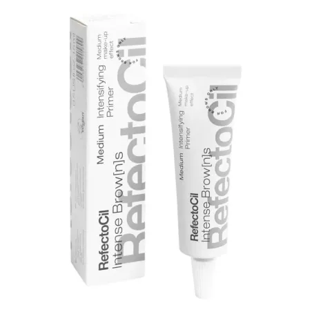 RefectoCil Intense Browns Intensifying Primer Medium 15ml preparat do koloryzacji brwi nadający efekt makijażu permanentnego