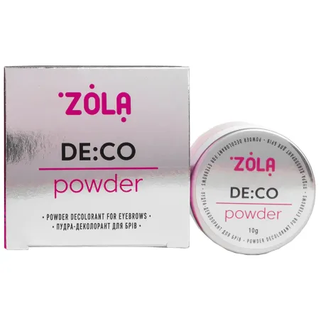 ZOLA Puder do rozjaśniania brwi DE:CO Powder 10 g | Lashesmania