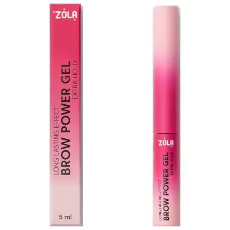 ZOLA Żel do brwi Brow Power Gel EXTRA Hold Long Lasting Effect