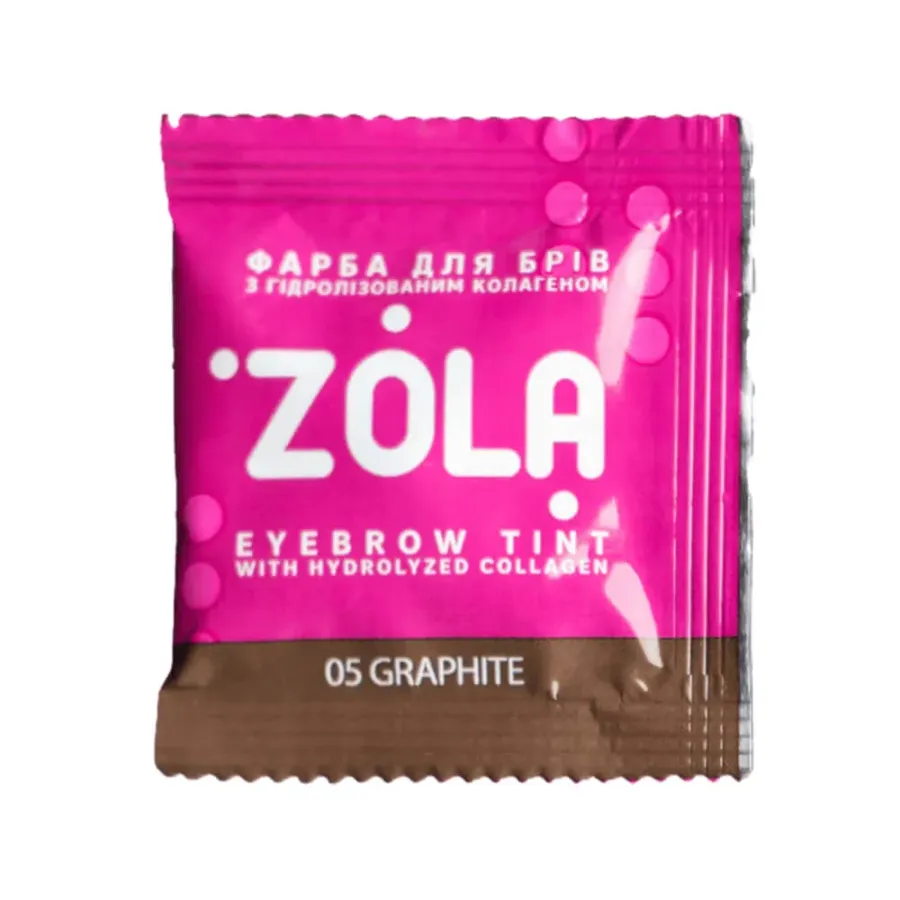 ZOLA Farba do Brwi z Kolagenem 05 Grafit 5ml | Lashesmania