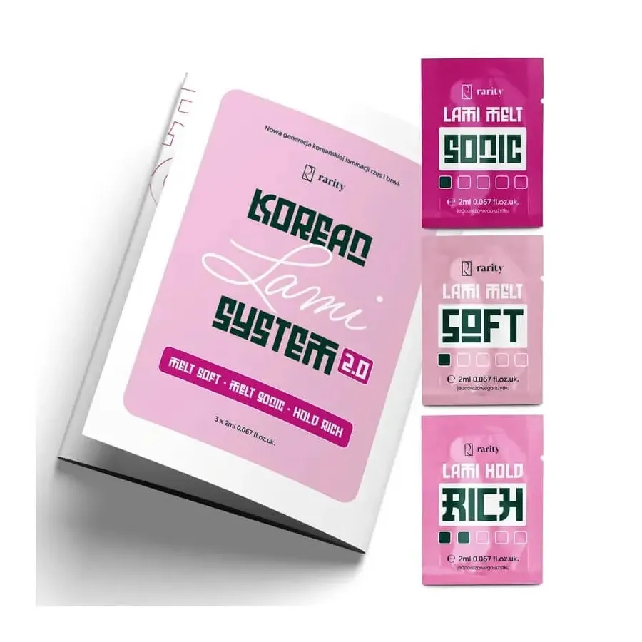 Rarity Korean Lami System – Rozszerzenie produktów do koreańskiej laminacji rzęs i brwi