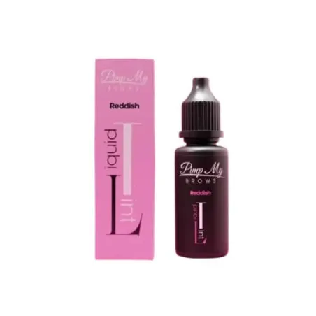07 REDDISH – Farba Czerwono Ruda Płynna Farba do brwi i Aerografu Liquid Tint Pimp My Brows
