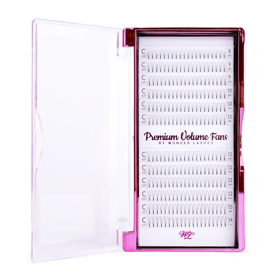 Rzęsy Premium Volume Fans 3D 0,07 Wonder Lashes | Lashesmania