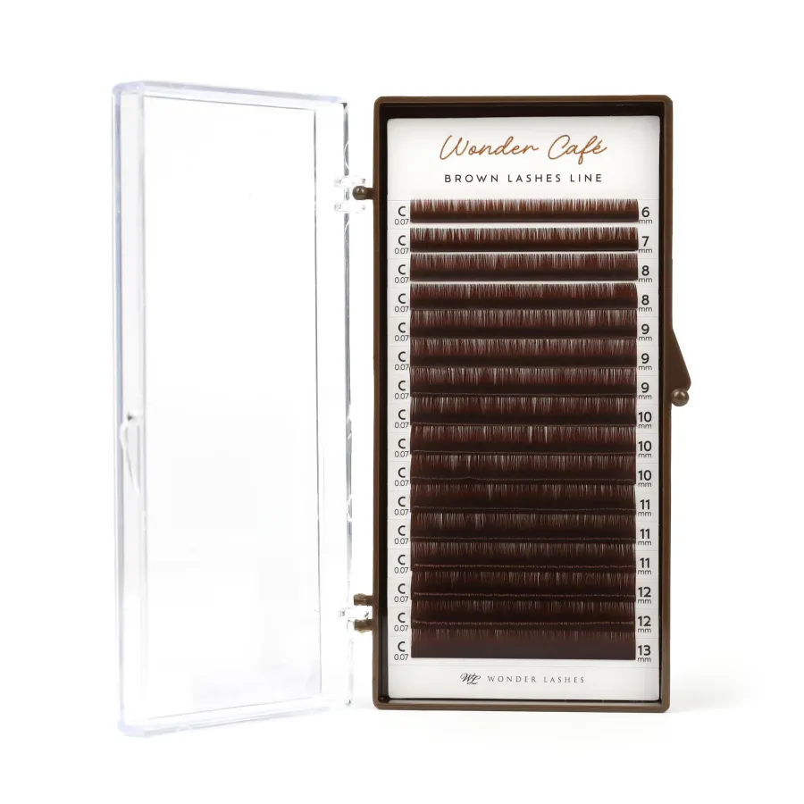 Rzęsy Brązowe Wonder Café Espresso Wonder Lashes | Lashesmania