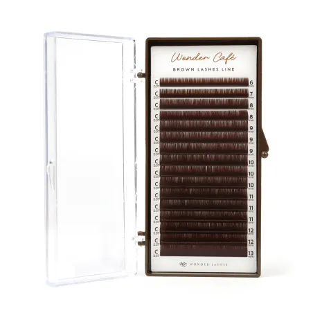 Rzęsy Brązowe Wonder Café Espresso Wonder Lashes | Lashesmania