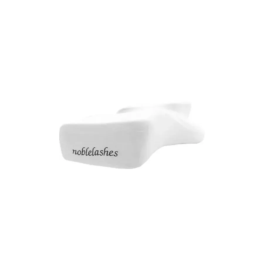 Poduszka stylistki rzęs Memory Foam Noble Lashes biała