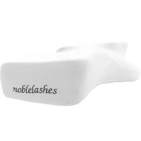 Poduszka stylistki rzęs Memory Foam Noble Lashes biała | Lashesmania