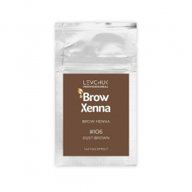 106 Dust Brown - Henna pose fra BrowXenna