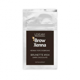 104 Chocolate amargo - Bolsita de henna de BrowXenna