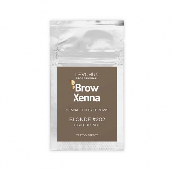  Henna i koloryzacja 202 Light Blond - saszetka Henna firmy BrowXenna Brow Xenna 113.049999 - 1