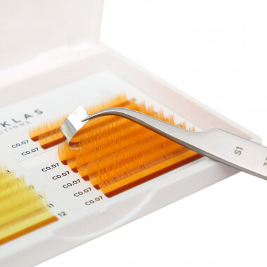  Eyelashes in pallets Eyelashes by Taida Niklas color "Havana Yellow/Florida Orange" Taida Niklas™ 62.9 - 2