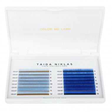  Eyelashes in pallets Eyelashes by Taida Niklas color "Baby Blue/Ocean Blue" Taida Niklas™ 59.9 - 1