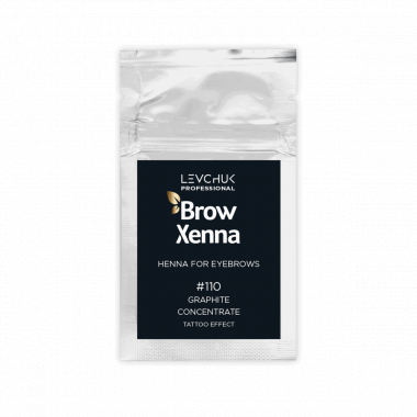  Henna BrowXenna colour 110 Graphite Concentrate -  sachet Brow Xenna 99 - 1