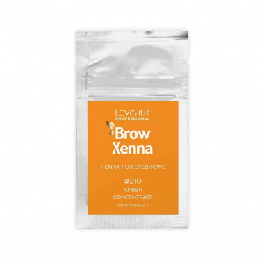  Henna BrowXenna colour 210 Amber Concentrate - sachet Brow Xenna 110 - 1