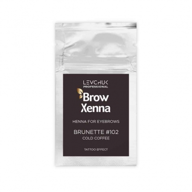  Henna i lifting 102 Cold Coffee Henna firmy BrowXenna - saszetka Brow Xenna 93.74 - 1