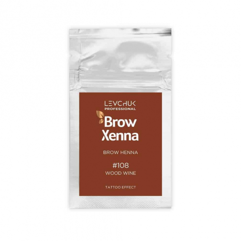  Henna pudrowa 108 Wood Wine Henna firmy BrowXenna - saszetka Brow Xenna 107.099999 - 1