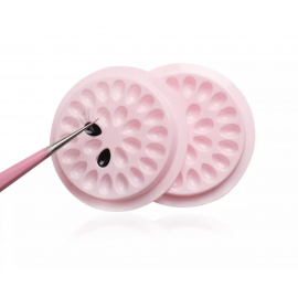 Contagocce / supporto per colla rosa di ImTheLashmaker - 10 pz