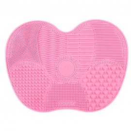 Silicone mat for washing and cleaning Lash Brow brushes
