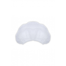 Gorro cosmético, blanco - 10 unidades